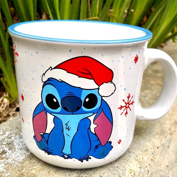Holiday Christmas Lilo & Stitch Mug - Picture 1 of 3